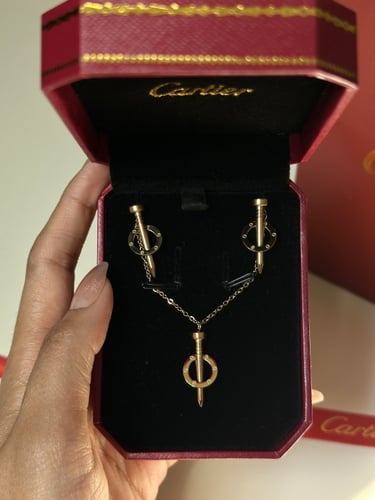 سلسال carter المسمار ذهبي