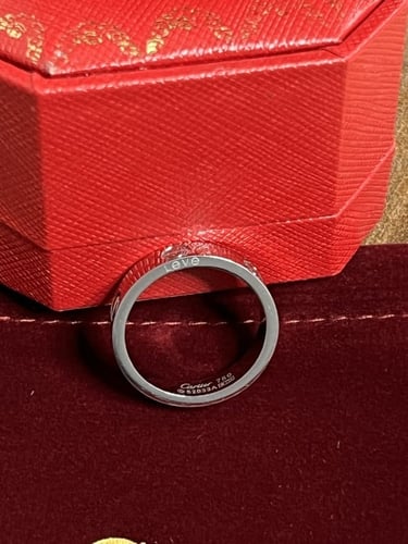 دبلة carter رجالي فضي