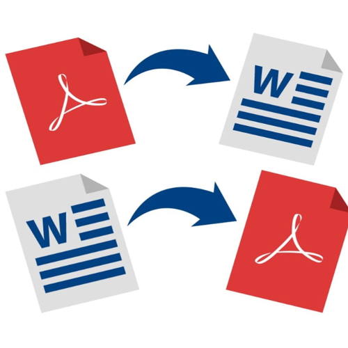 تحويل ملفات من pdf الى word