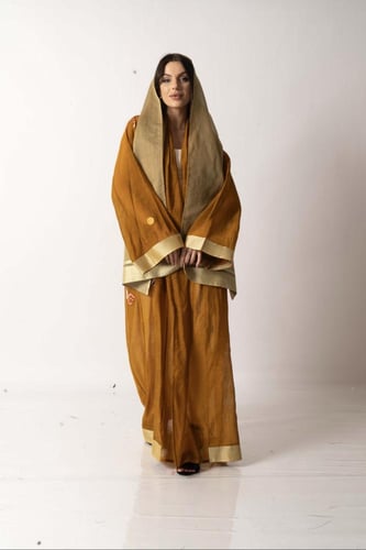 عبايه قماش قطن هندي