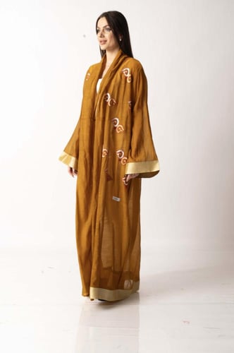 عبايه قماش قطن هندي