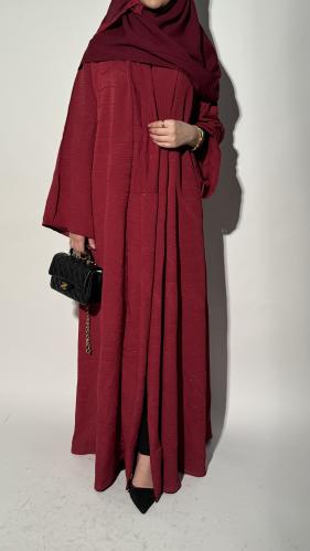 عبايه كلوش لنن مكسر