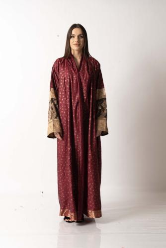 عبايه قماش قطن هندي