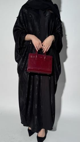 عبايه بشت قماش كوري