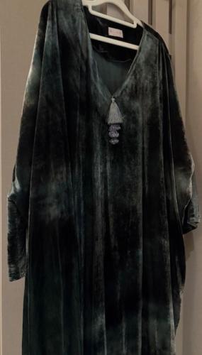 Green Ombre French Velvet