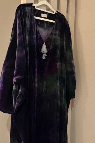 Purple Ombre French Velvet