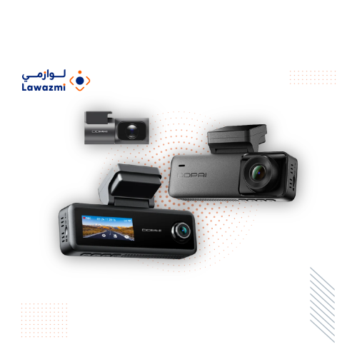 داش كام DDPAI N4T Pro كاميرا أمامية وداخلية وخلفية 4K