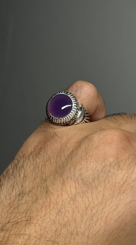 بنفسجي غامق دائري - موديل شمس