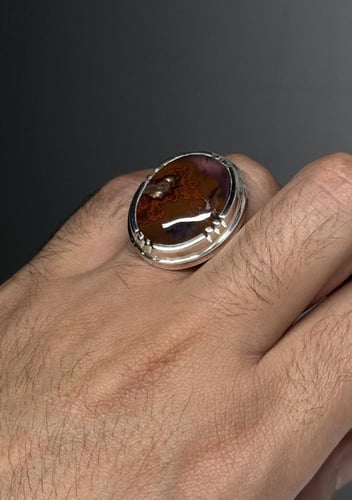 بنفسجي زعفراني حجم كبير