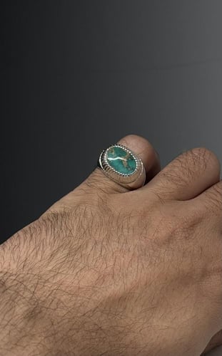 فيروز نيشابوري أخضر حجم اصغر