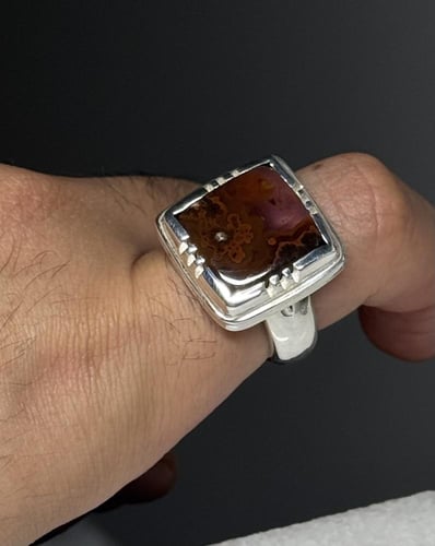 بنفسجي زعفراني مربع كبير