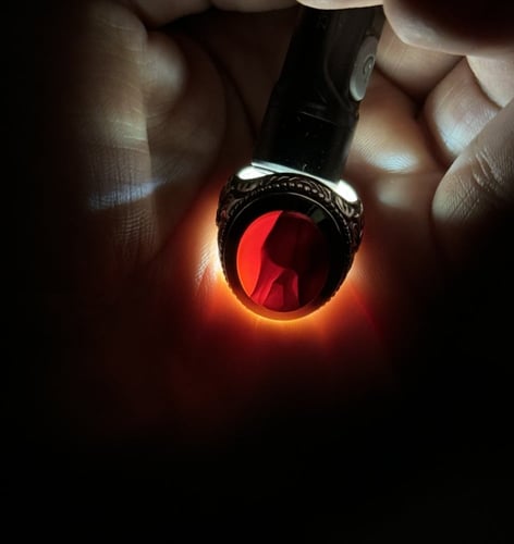 كرزي تموج زعفران | يدوي بالكامل