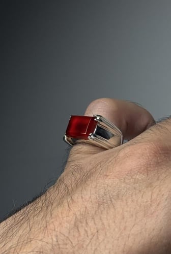 أحمر زجاجي مترش - اسنان 2