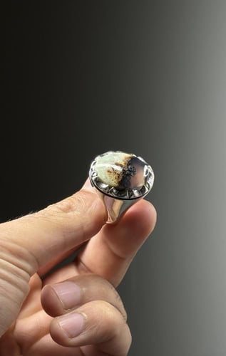 ورد الربيع 3D طرف زجاجي سماوي