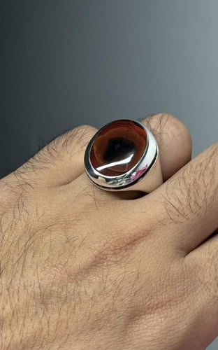 كرزي زعفراني تجزع اسود مرتب