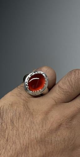 أحمر رماني زجاجيه مائيه عاليه