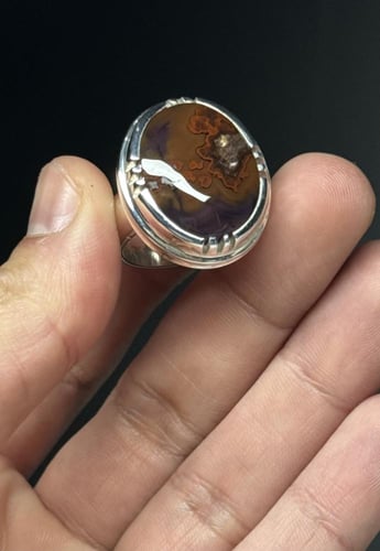 بنفسجي زعفراني حجم كبير