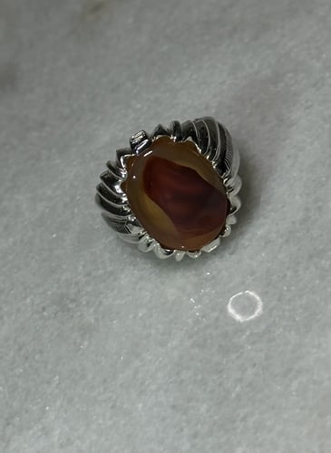 اصفر زجاجي لطخه زعفران