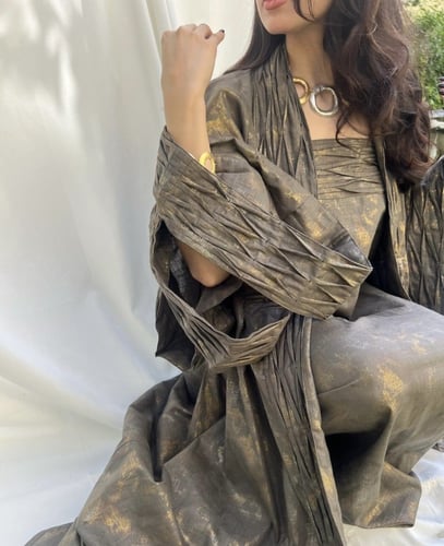 Brown Dress + Coverup