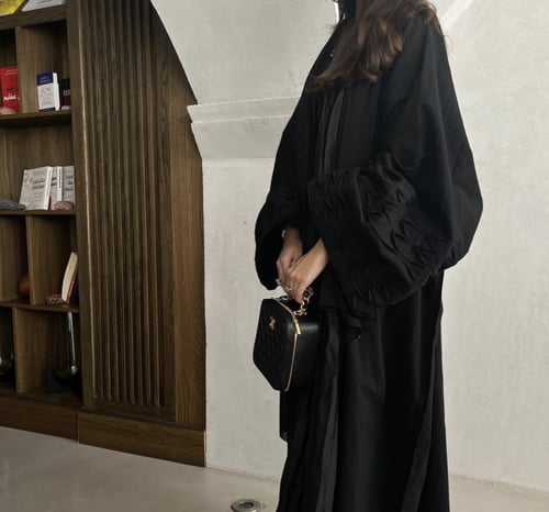 Black Abaya New Sleeve