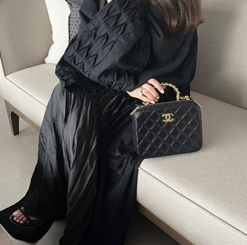 Black Abaya New Sleeve