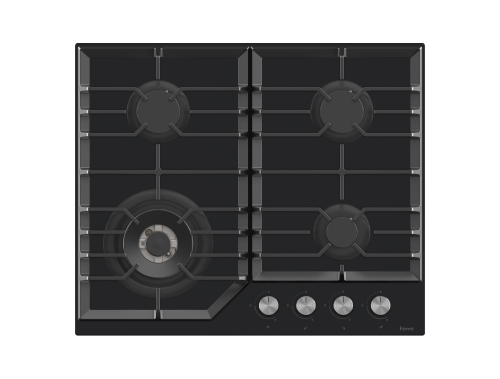 سطح 60سم زجاج 4عين F82