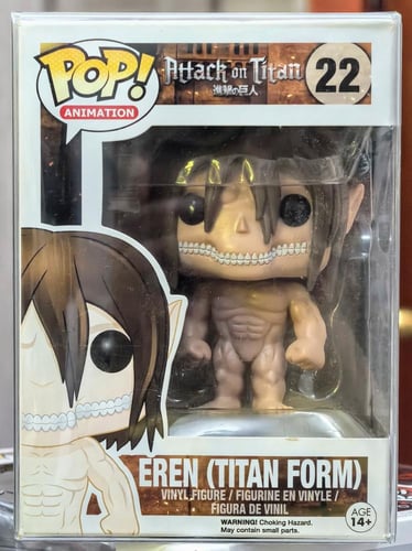Funko Pop! Vinyl: Attack on Titan -eren (titan for...