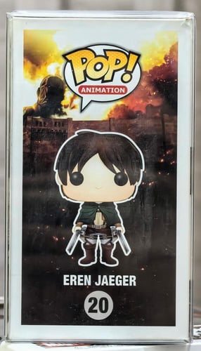 Funko Pop! Vinyl: Attack on Titan -eren jaeger exc...