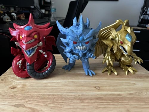 Funko Pop Delux Yu-Gi-Oh! Sangenshin Osiris Ra Obe...