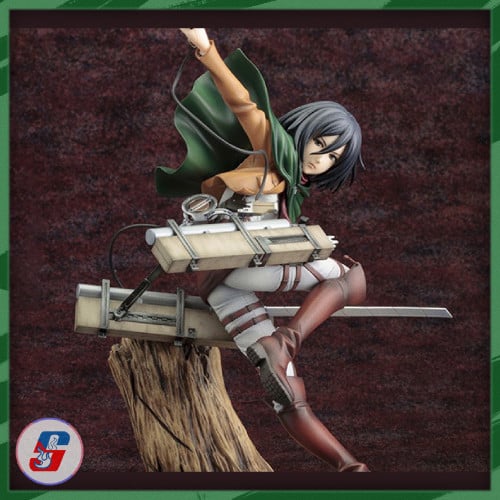Attack on Titan ArtFX J Mikasa Ackerman Statue