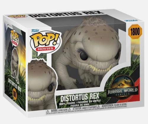 Jurassic World Rebirth Distortus Rex Funko Pop! Vi...