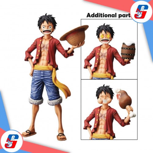 One Piece Grandista nero Monkey D. Luffy