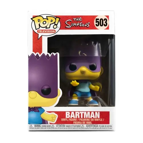 Simpsons Bart Bartman Funko Pop! Vinyl Figure #503