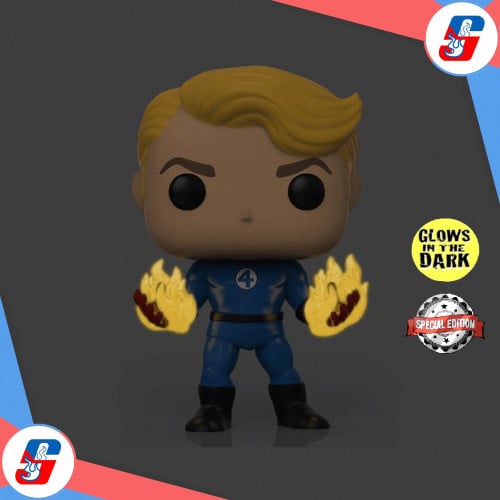 Pop! Marvel: Specialty Series Fantastic Four - Hum...