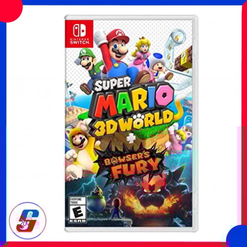Nintendo switch super mario 3d world + bowser's fu...