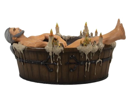 The Witcher 3: Wild Hunt Geralt in Bath Statuette