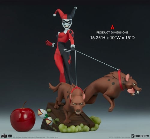 Harley Quinn & Hyenas Statue from Sideshow