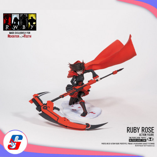 Rooster Teeth Ruby Action Figure