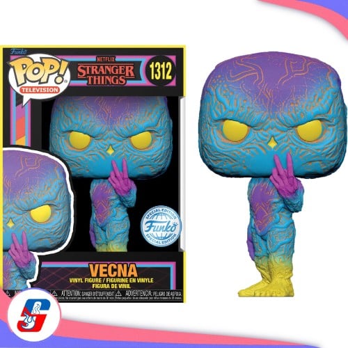 Pop! Tv: Stranger Things S4 - Vecna black light