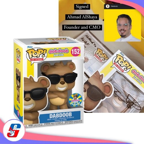 Funko Dabdoob Ad Icons Signed By Founder