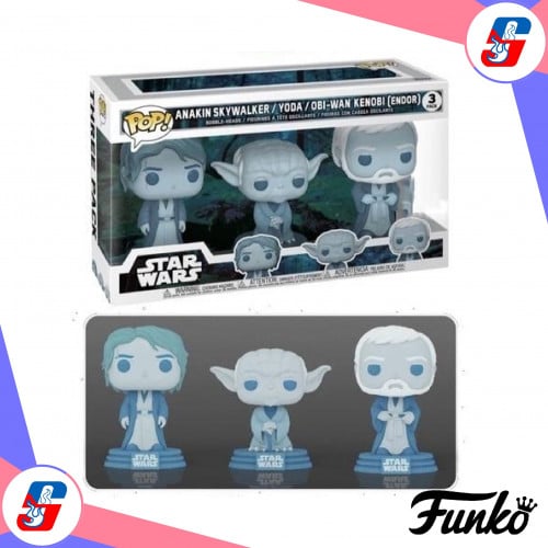 Funko POP! Star WARS 3pack Force Ghost GLOW