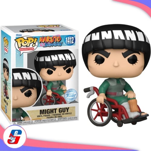 Pop! Animation: Naruto - Might Guy Wheelchair (Exc...