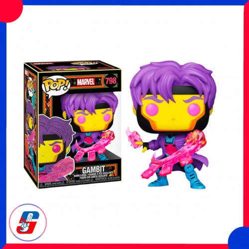 Funko Marvel: Blacklight – Gambit Black Light