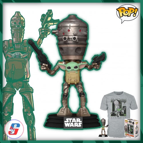Pop & Tee! Star Wars: The Mandalorian - Child In S...