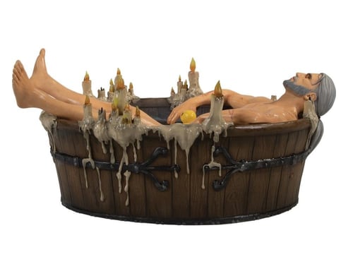 The Witcher 3: Wild Hunt Geralt in Bath Statuette