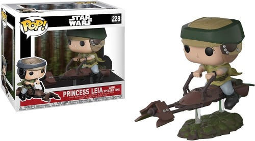 Funko POP Star wars : Leia on Speeder Bike - Leia...
