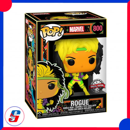 POP Marvel: X-Men Classic Rogue Black Light