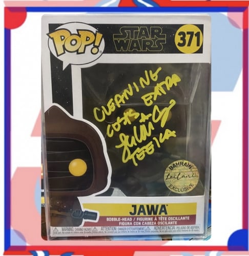 Funko POP! Star Wars: Jawa - Autographed Bahrain C...