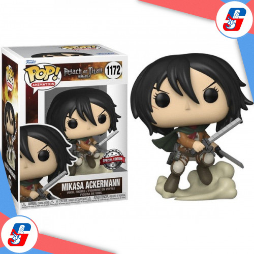 Pop! Animation: attack on titan- Mikasa Ackermann...
