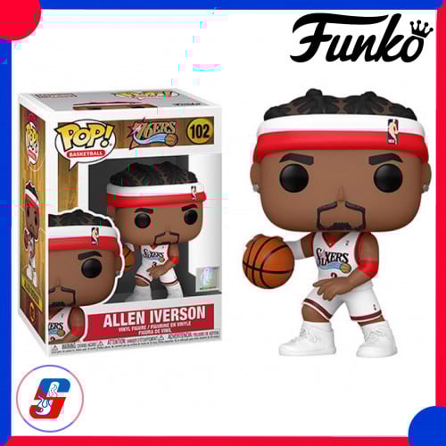 Funko POP! NBA: Legends - Allen Iverson (Sixers Ho...